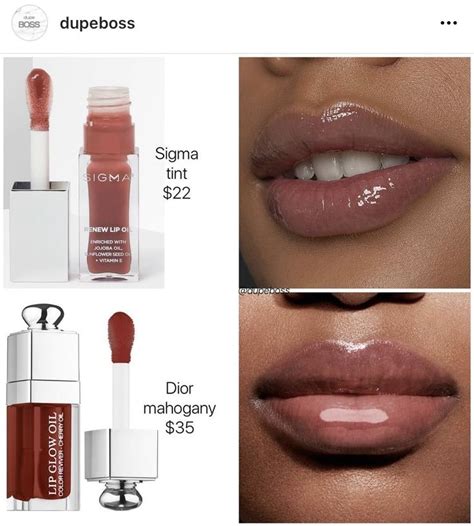 dior lip glow oil mahogany dupe|dior lip oil in stock.